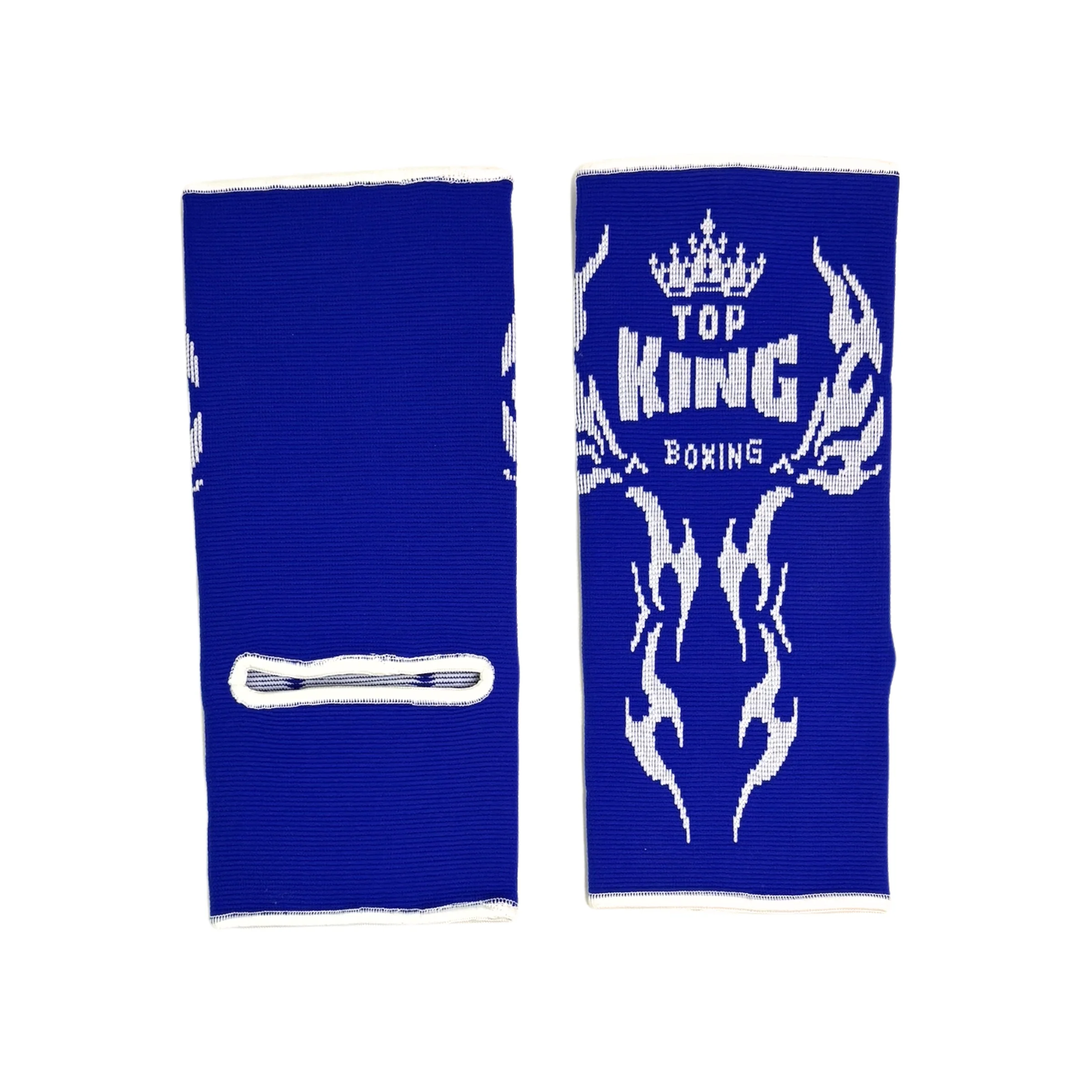 Top King Blue Ankle Guards (Retro Logo) - Image 2