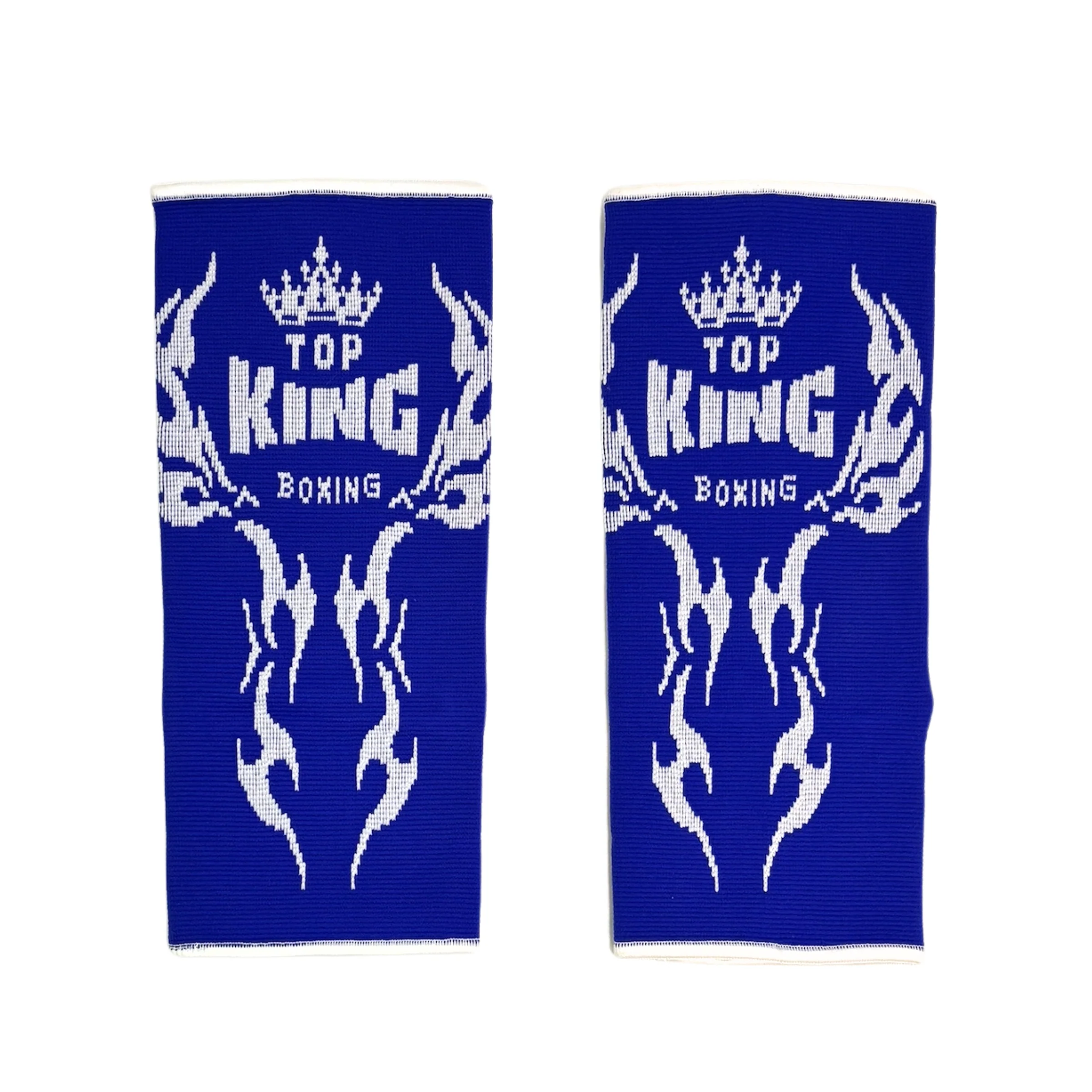 Top King Blue Ankle Guards (Retro Logo) - Image 3