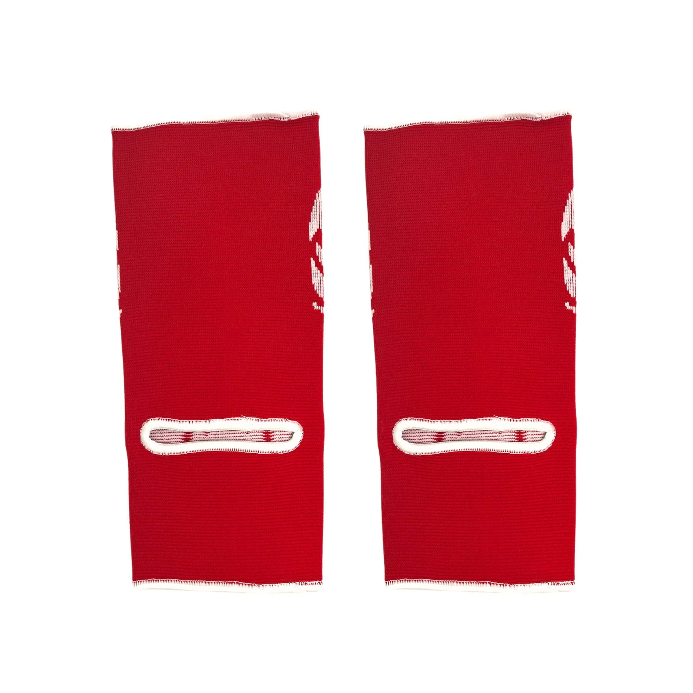 Top King Red Ankle Guards (Retro Logo) - Image 4