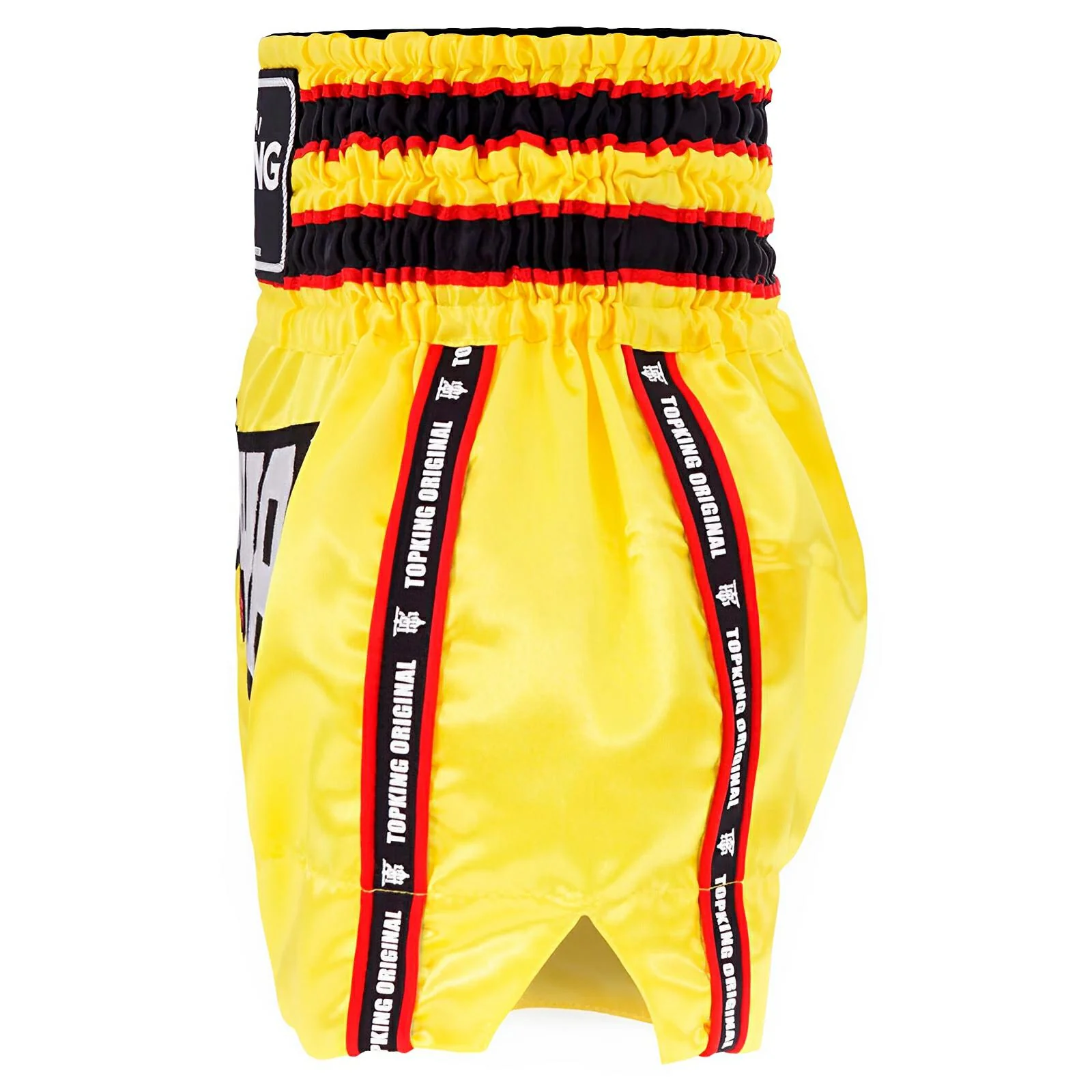 Top King Yellow Muay Thai Shorts - Image 3