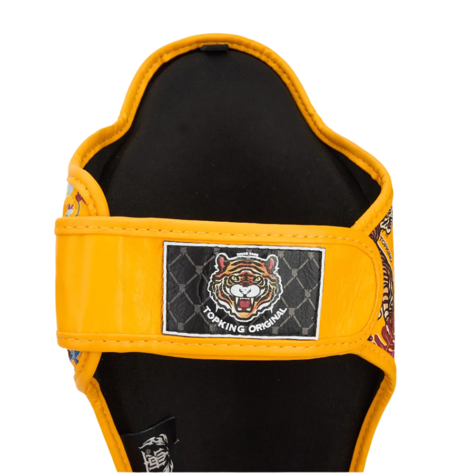Top King Shin Guard Wild Tiger Yellow - Image 3